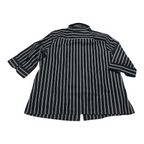 Camisa Ralph Lauren Talla 1x Color Gris Con Lineas