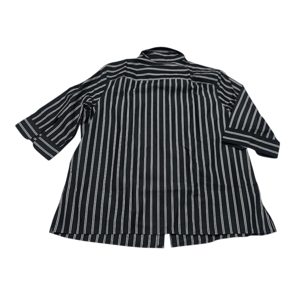 Camisa Ralph Lauren Talla 1x Color Gris Con Lineas