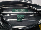 Camisa Ralph Lauren Talla 1x Color Gris Con Lineas
