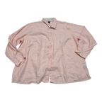 Camisa De Lino Ralph Lauren Talla 3x Color Rosa De Mujer