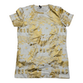 Playera Versus Versace De Mujer Extra Chica Dorada