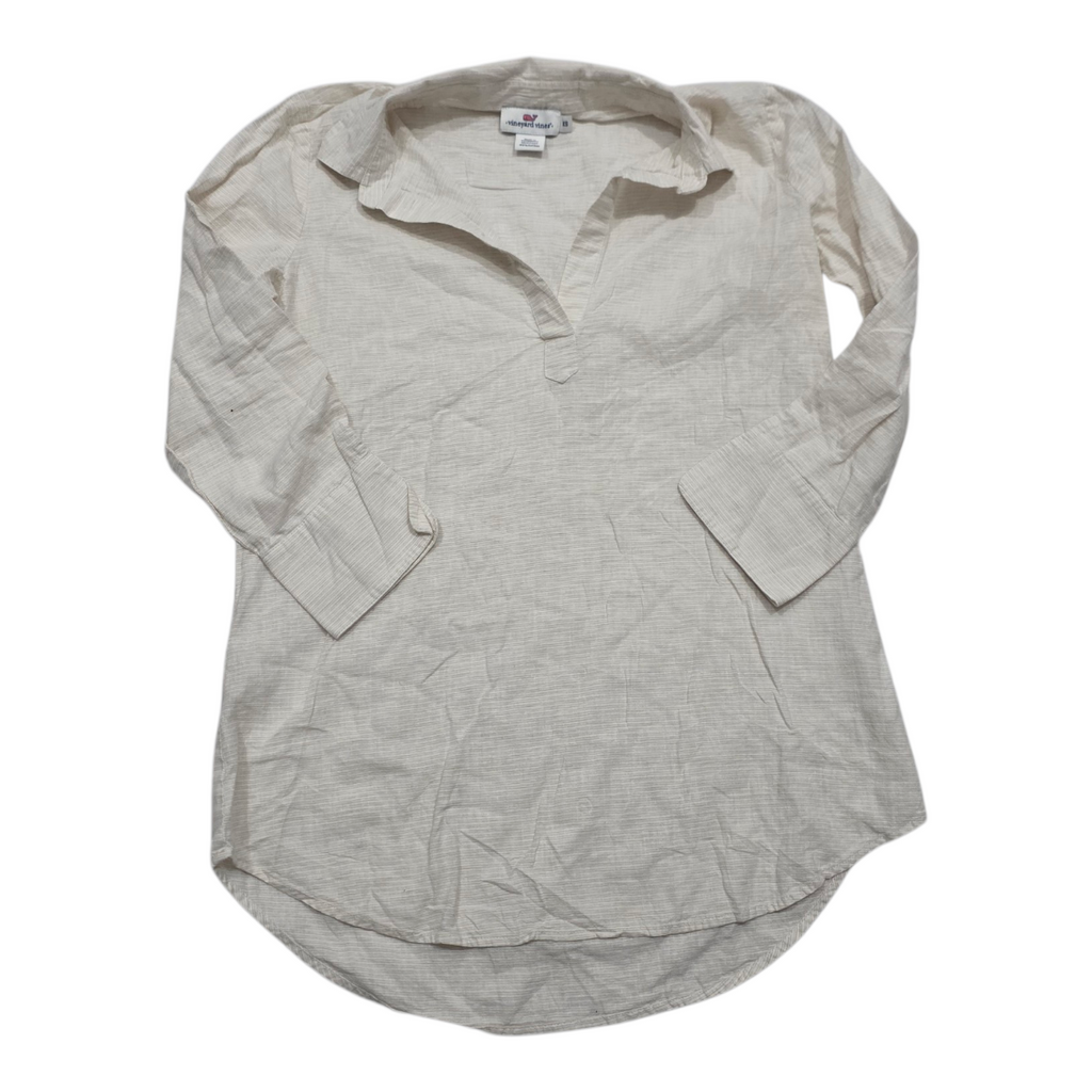 Bluson Vineyard Vines De Mujer Extra Chica Color Crema