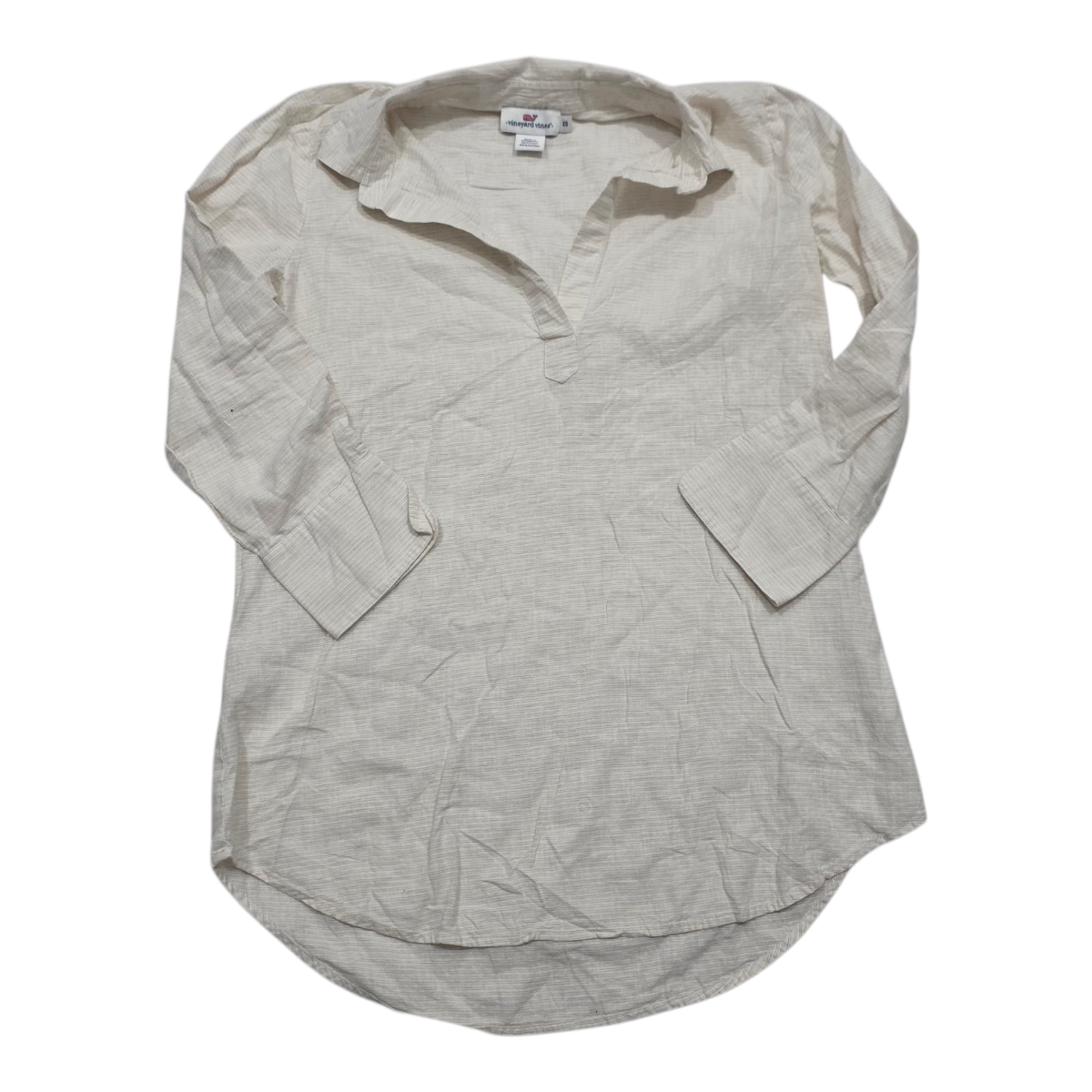 Bluson Vineyard Vines De Mujer Extra Chica Color Crema