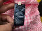 Camisa Tommy Hilfiger Rosa A Cuadros De Mujer Talla Chica
