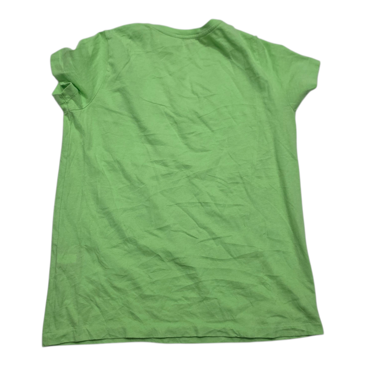 Playera Ralph Lauren Verde Poni Azul Manga Corta Mediana