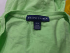 Playera Ralph Lauren Verde Poni Azul Manga Corta Mediana