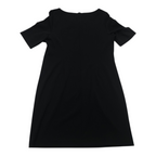 Vestido Karllagerfeld Mujer Negro Perlas Tall 12 Manga Corta