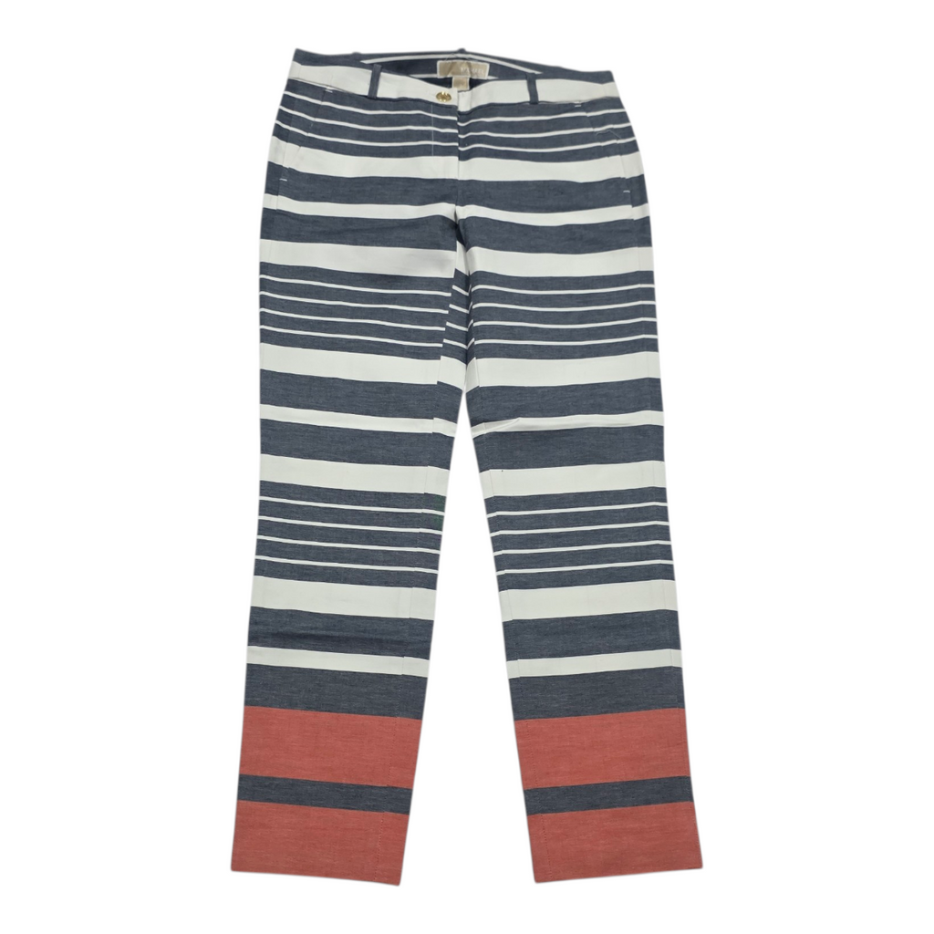 Pantalon Michael Kors Rayado De Mujer Talla 0