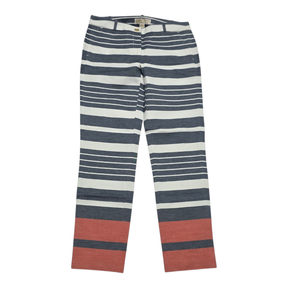 Pantalon Michael Kors Rayado De Mujer Talla 0