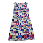 Vestido Vineyard Vines De Mujer Print De Bandera Talla 0