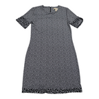 Vestido Michael Kors Mujer Extra Chico Animal Print Negro
