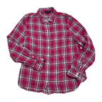 Camisa Tommy Hilfiger Mujer Talla Chica Rosa Manga Larga