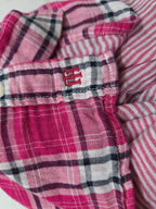 Camisa Tommy Hilfiger Mujer Talla Chica Rosa Manga Larga
