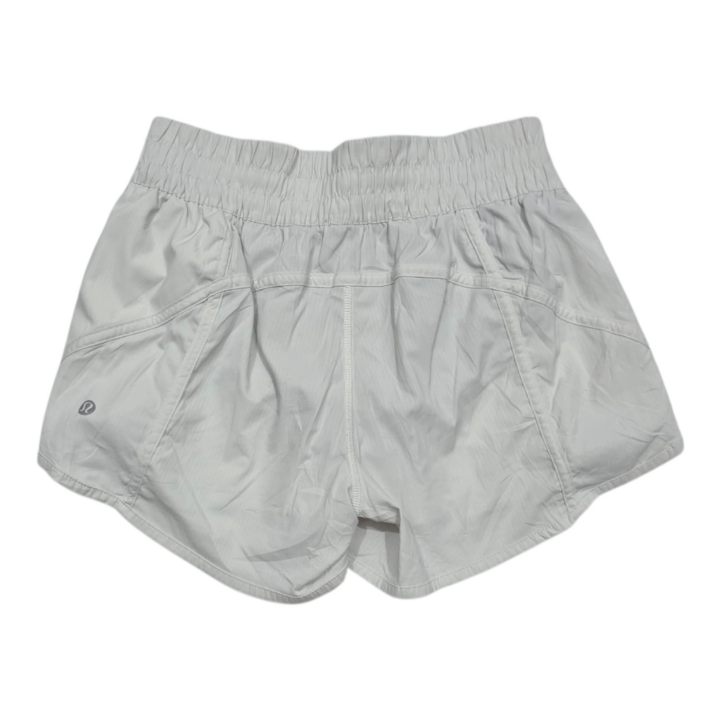 Short Lululemon Talla 6 Color Blanco De Mujer
