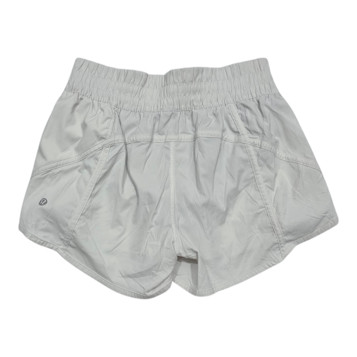 Short Lululemon Talla 6 Color Blanco De Mujer