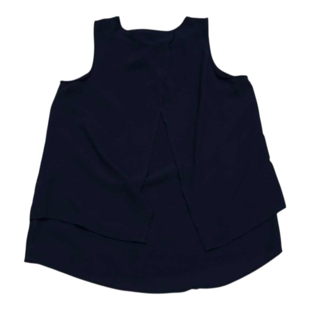 Blusa Michael Kors Azul Profundo Sin Mangas