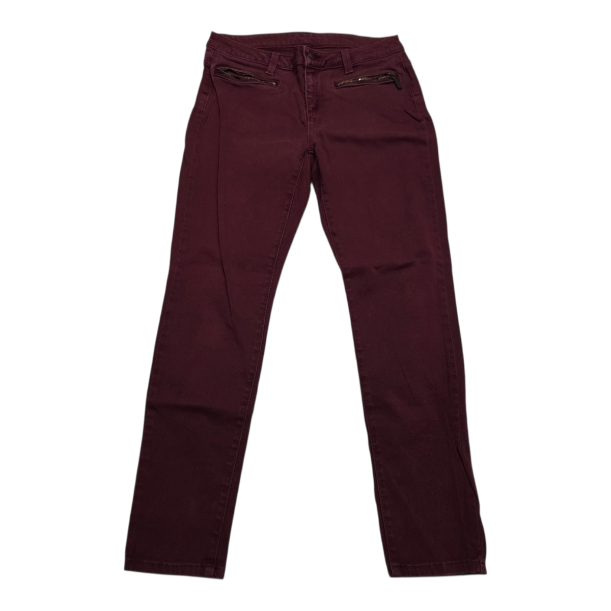 Pantalon Michael Kors De Mujer Talla 4 Color Vino