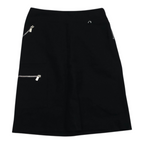 Falda Michael Kors De Mujer Talla 4 Color Negro Con Cierres