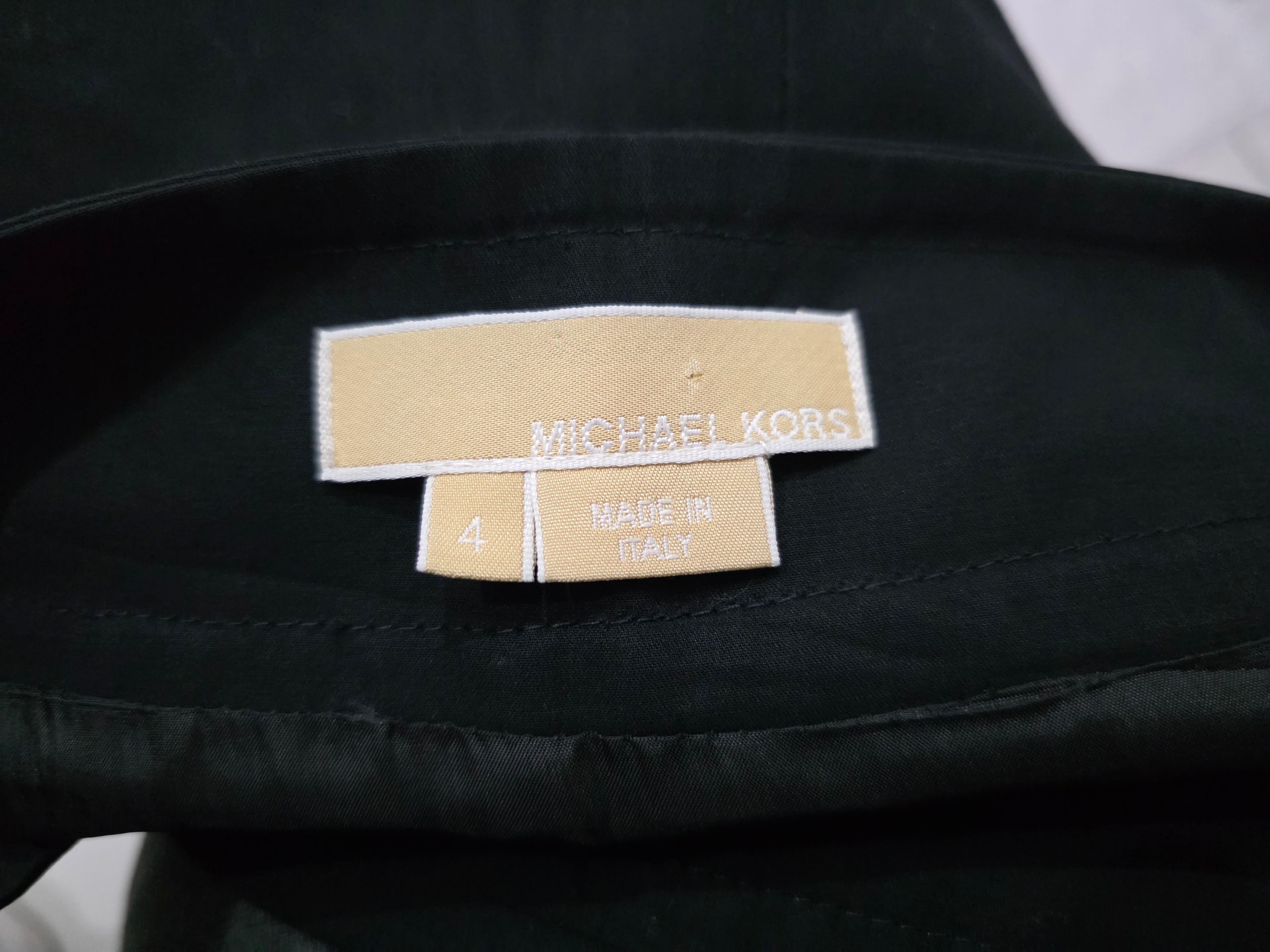 Falda Michael Kors De Mujer Talla 4 Color Negro Con Cierres