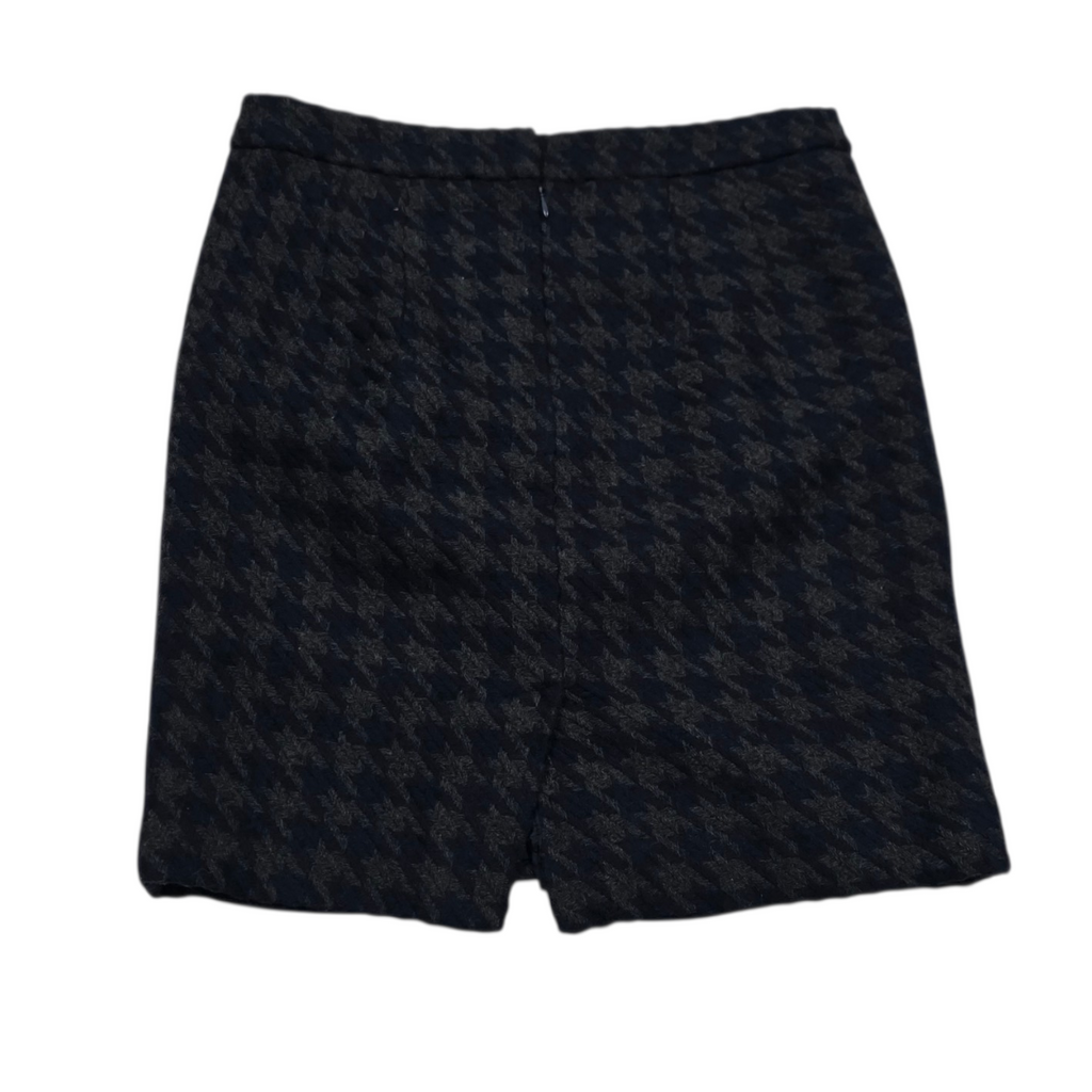 Falda Tommy Hilfiger De Lana Talla 4 Azul/gris