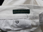 Pantalon Ralph Lauren 8 Petite Classic Straight Blanco