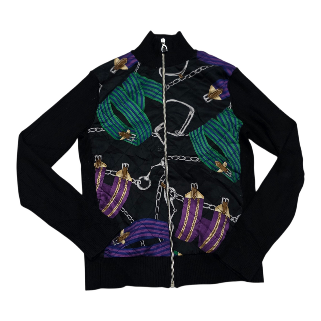 Sueter Con Cierre Ralph Lauren Color Negro De Mujer