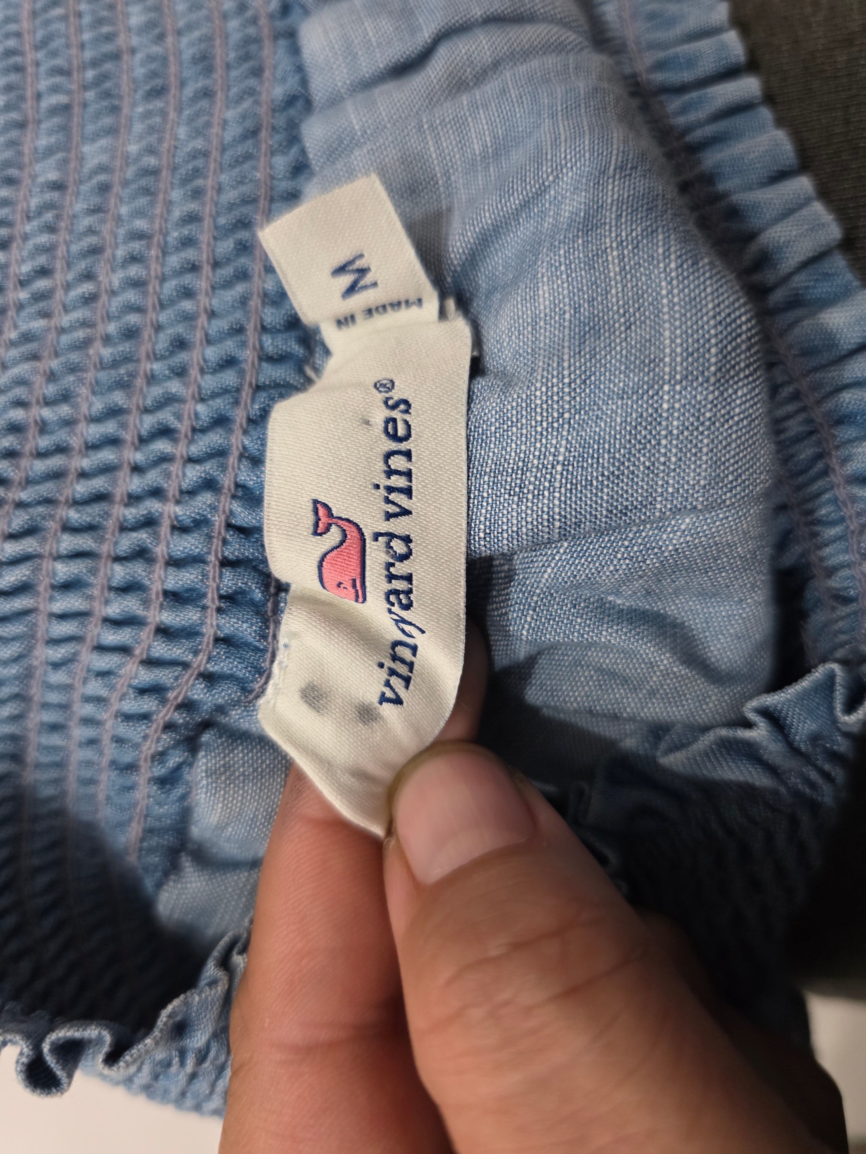 Falda Vineyard Vines Azul De Mujer Mediana
