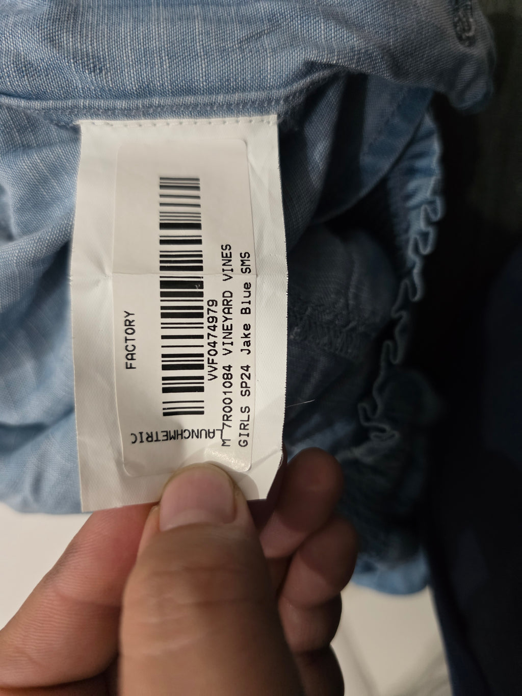 Falda Vineyard Vines Azul De Mujer Mediana