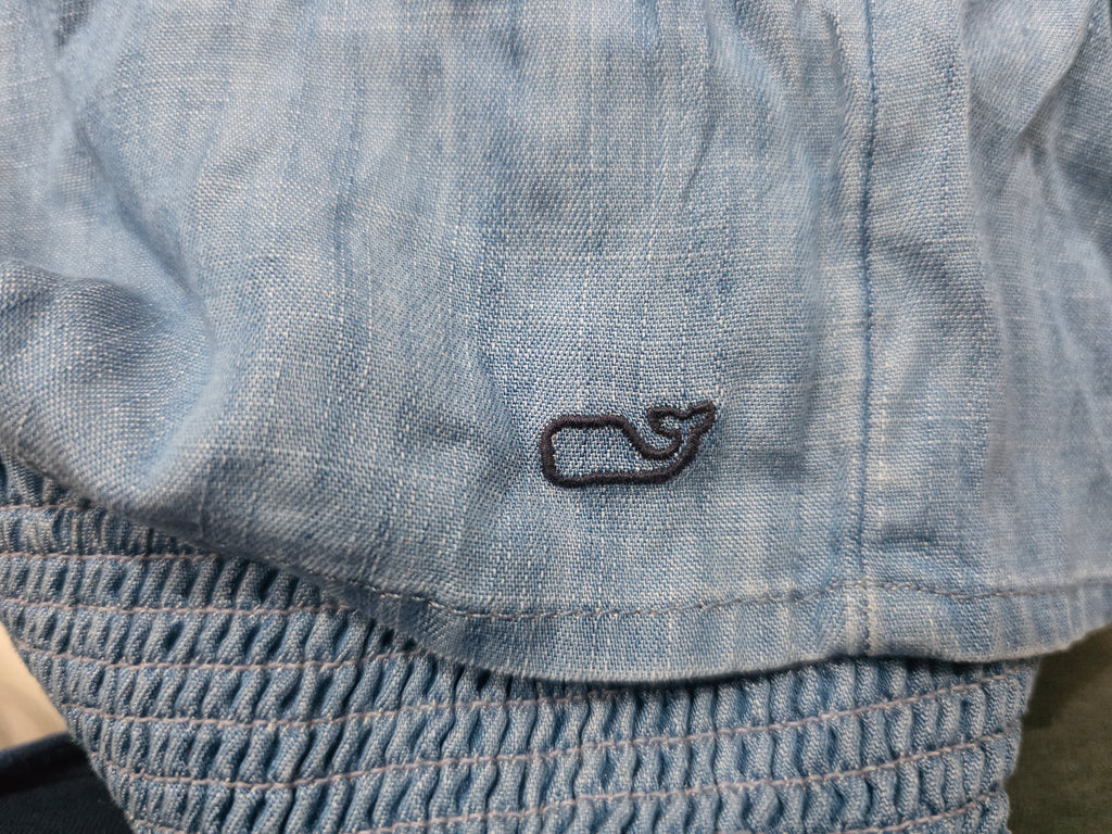 Falda Vineyard Vines Azul De Mujer Mediana