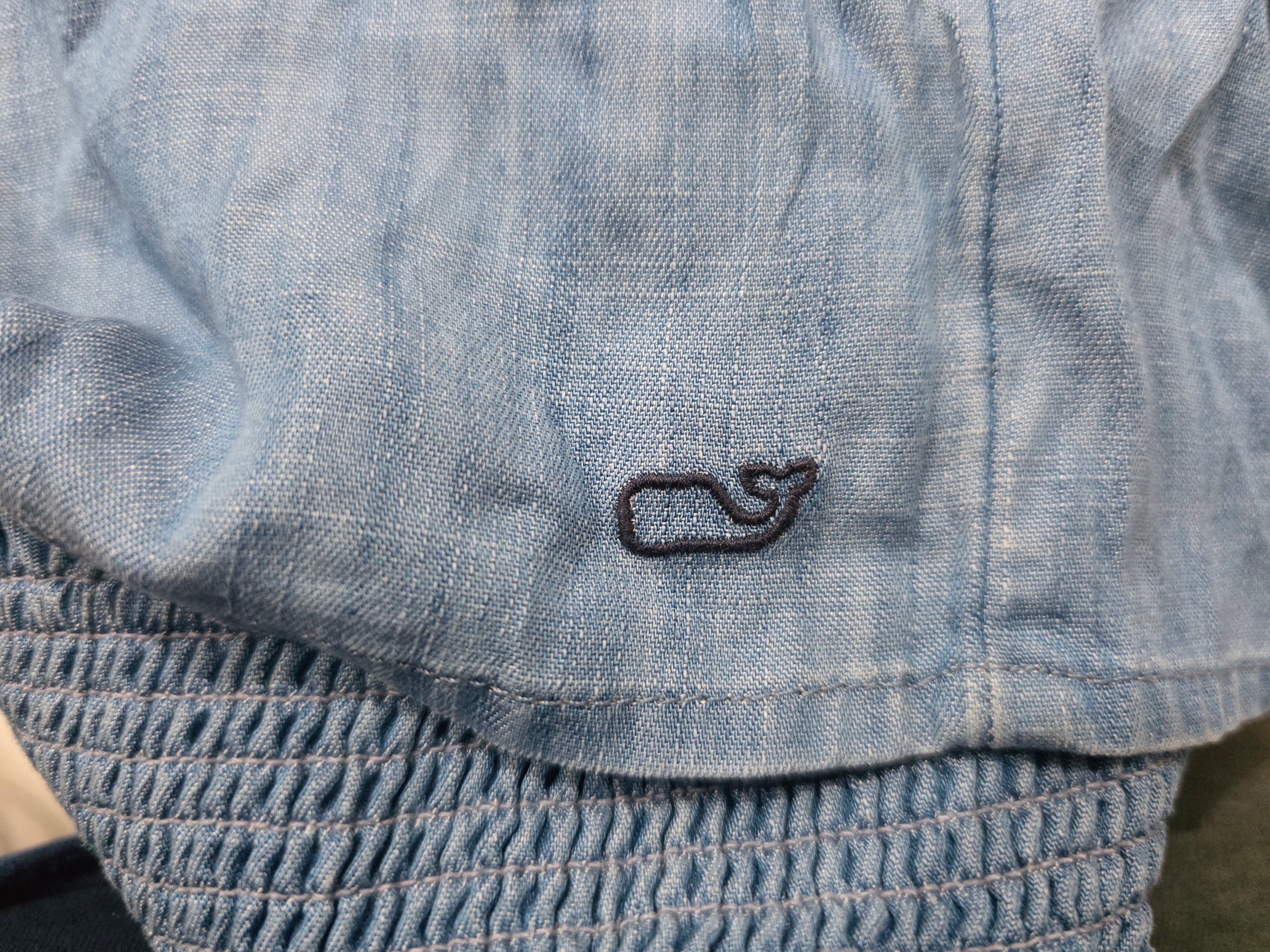 Falda Vineyard Vines Azul De Mujer Mediana