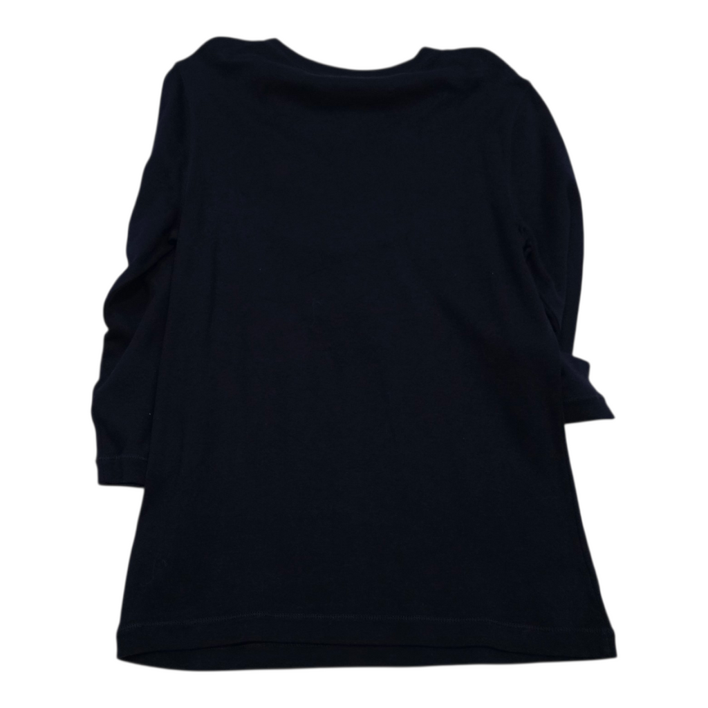 Playera Ralph Lauren Azul Con Cordones Mediana De Mujer
