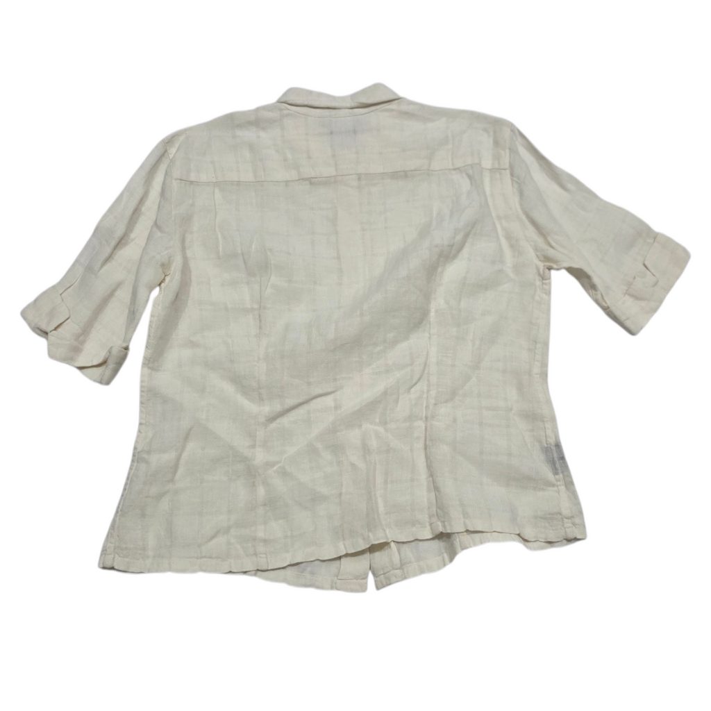 Camisa Ralph Lauren Talla 10 Petite Color Beige De Mujer