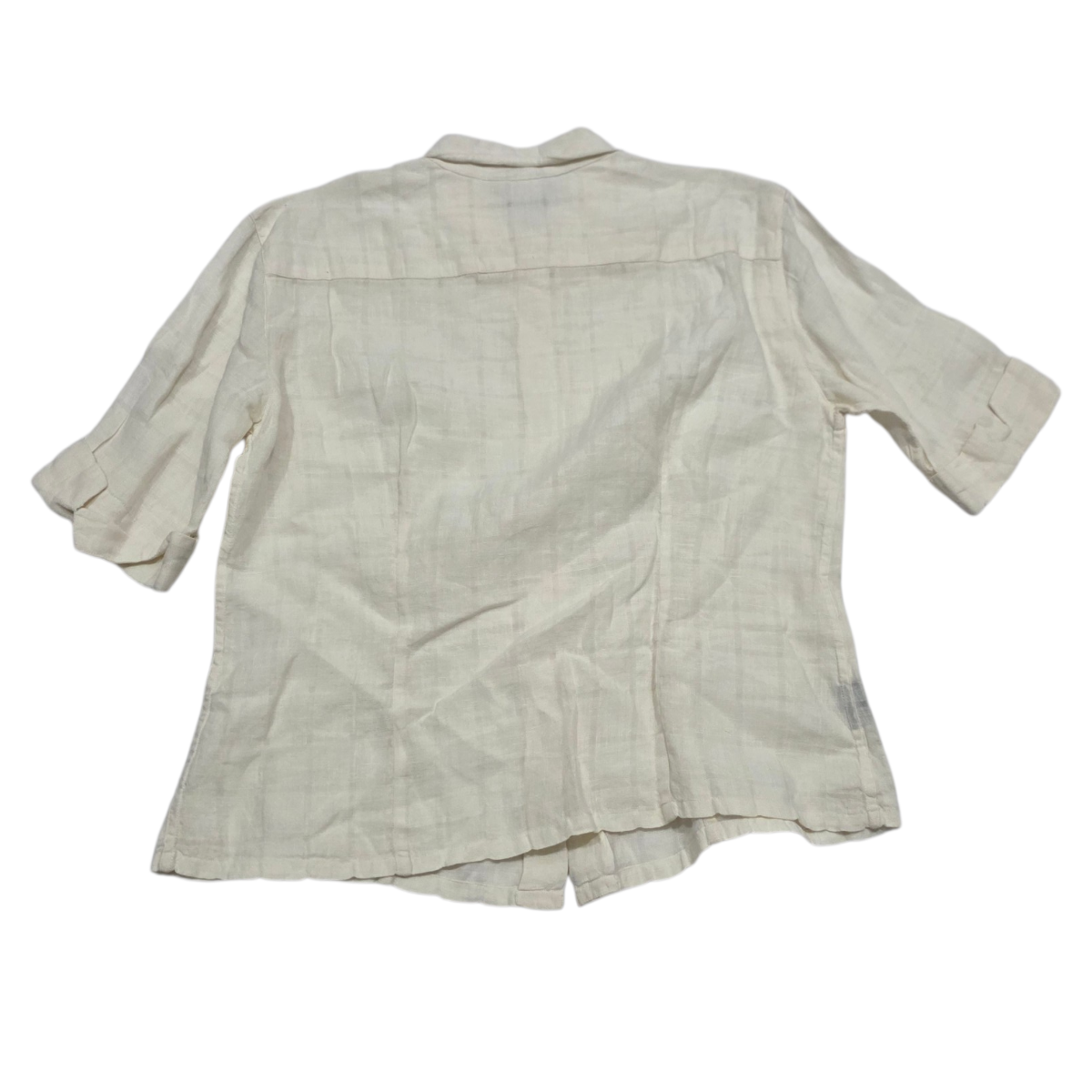 Camisa Ralph Lauren Talla 10 Petite Color Beige De Mujer