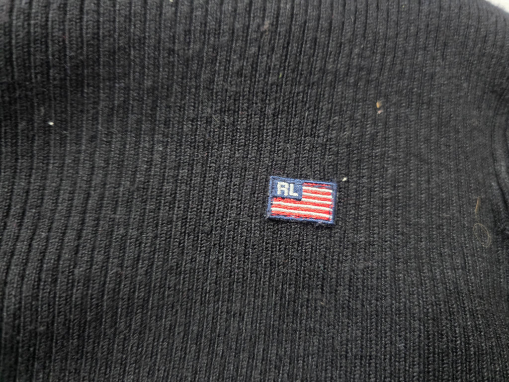 Sueter Polo Jeans Ralph Lauren Color Negro De Mujer Mediano