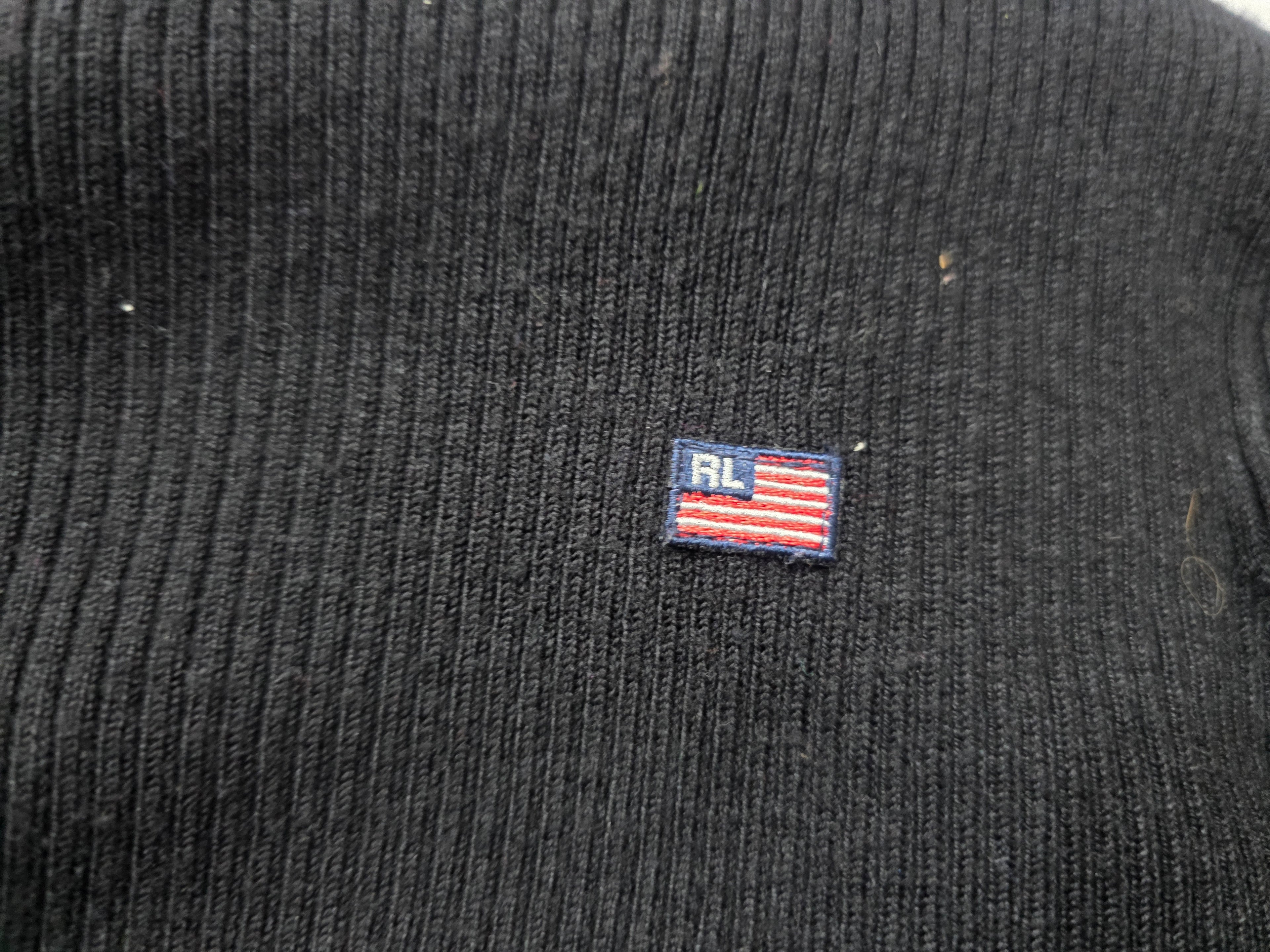 Sueter Polo Jeans Ralph Lauren Color Negro De Mujer Mediano
