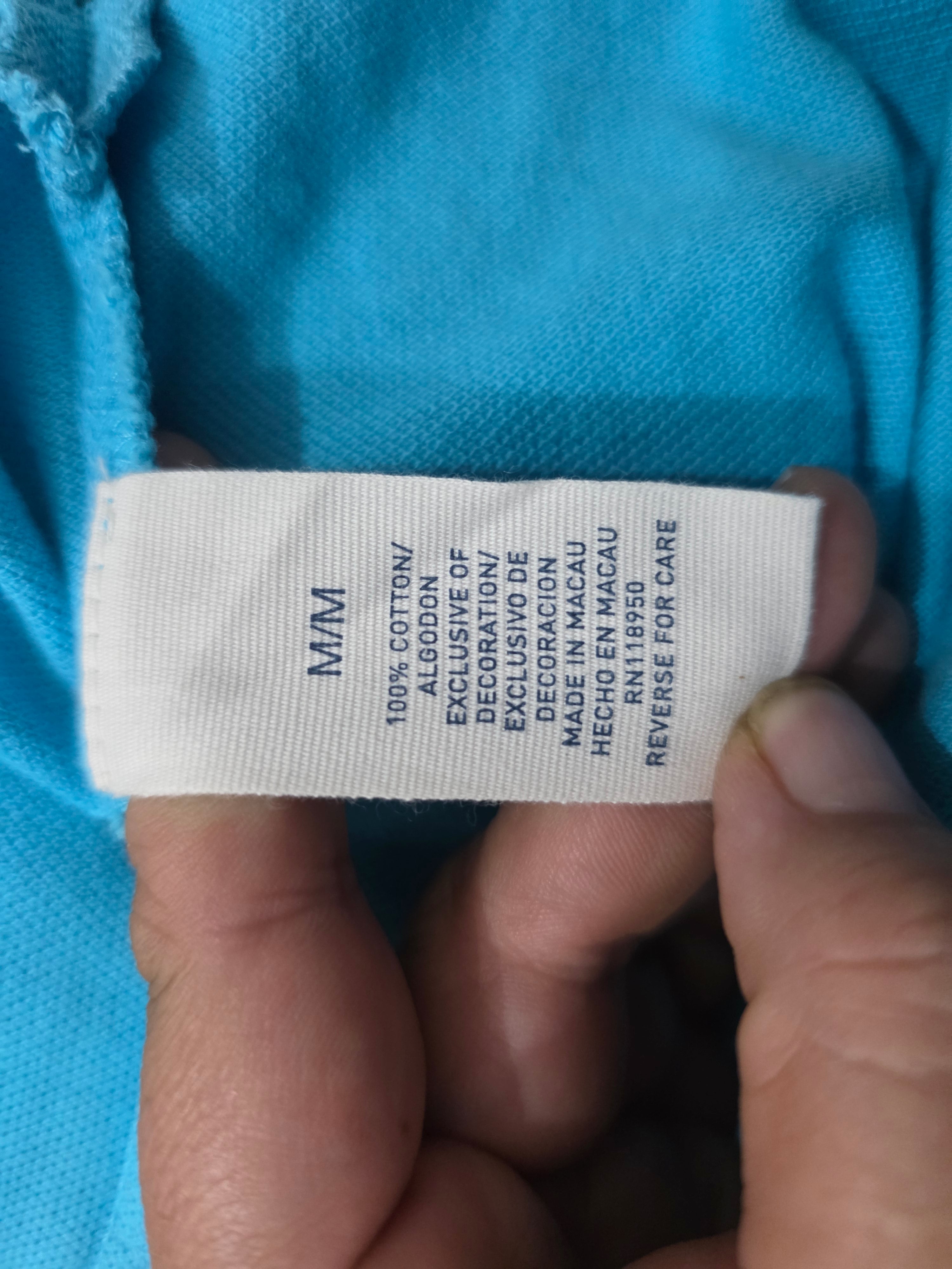 Playera Polo Jeans Ralph Lauren Azul Polomujer Mediana