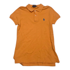 Playera Ralph Lauren The Skinny Polo Mediana Mujer Naranja