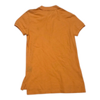 Playera Ralph Lauren The Skinny Polo Mediana Mujer Naranja