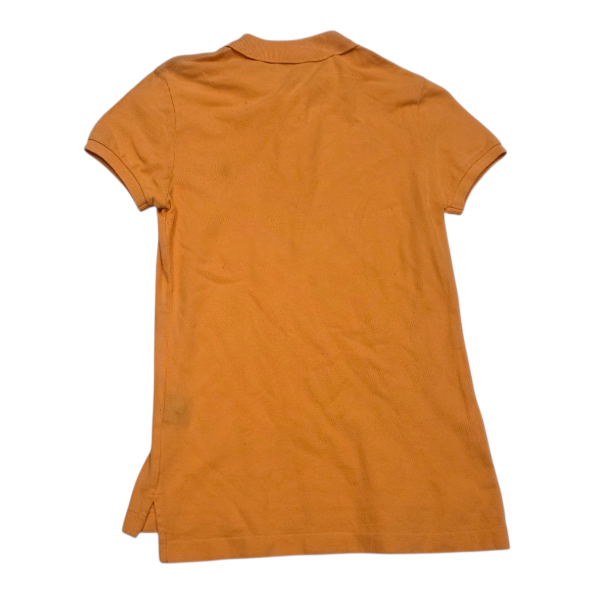 Playera Ralph Lauren The Skinny Polo Mediana Mujer Naranja