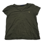 Playera Polo Ralph Lauren Mujer Grande Color Verde Oscuro