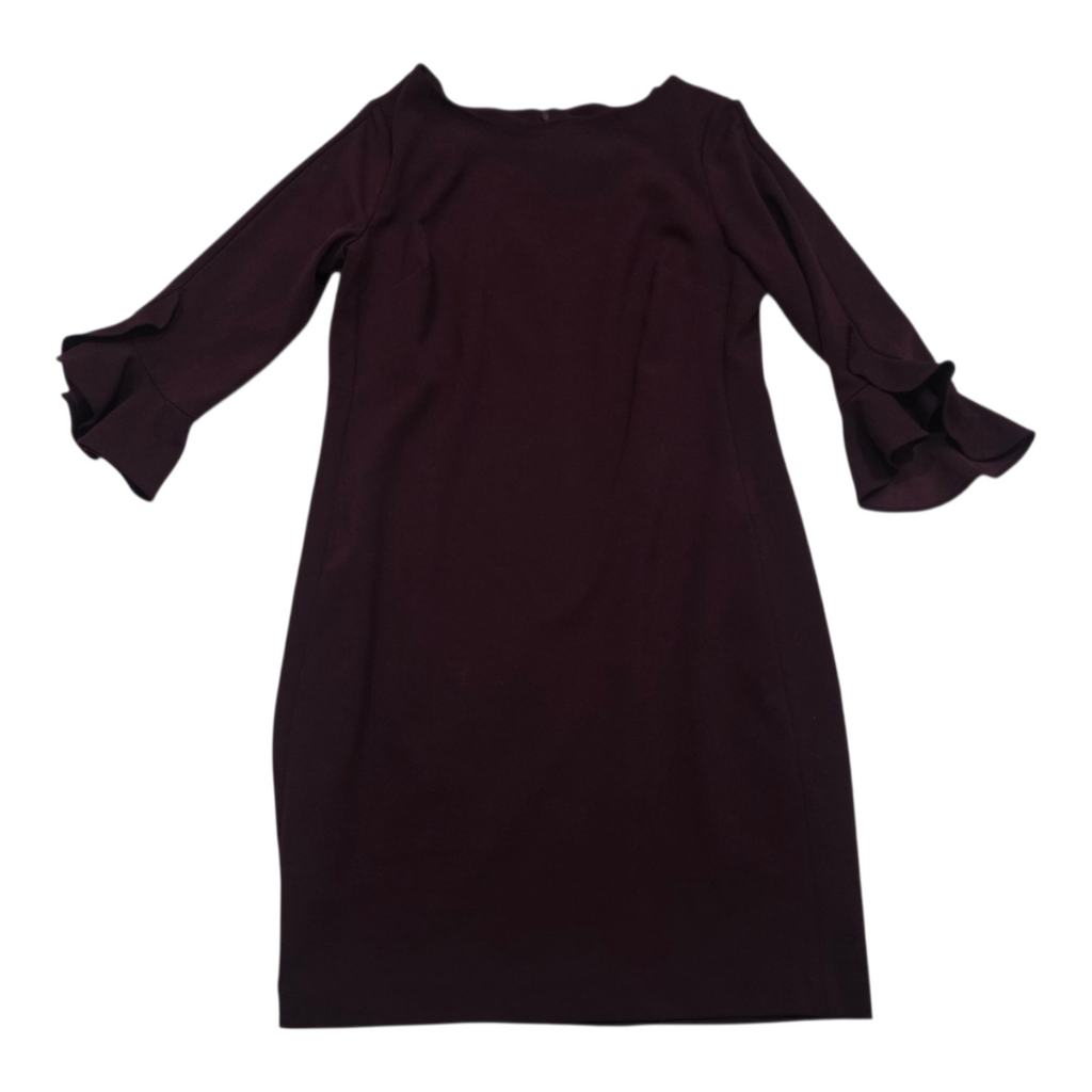 Vestido Karl Lagerfeld De Mujer Talla 12 Color Vino