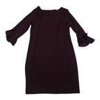 Vestido Karl Lagerfeld De Mujer Talla 12 Color Vino