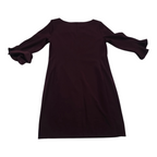 Vestido Karl Lagerfeld De Mujer Talla 12 Color Vino