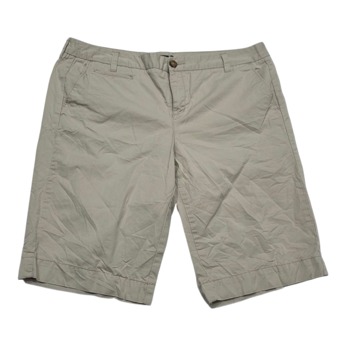 Bermuda De Mujer Tommy Hilfiger Talla 14 Color Café