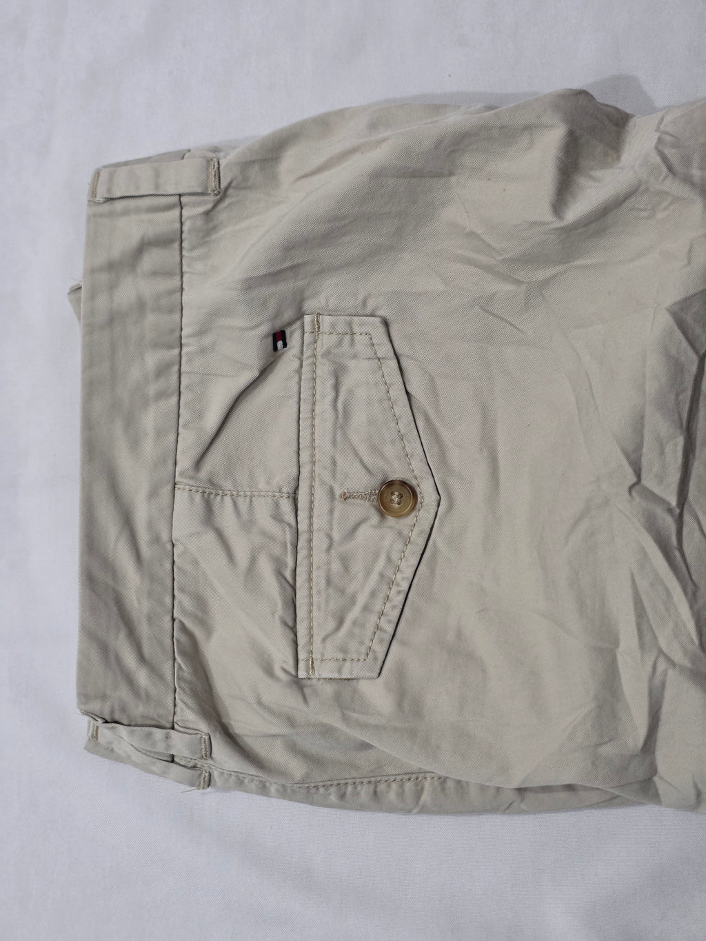 Bermuda De Mujer Tommy Hilfiger Talla 14 Color Café