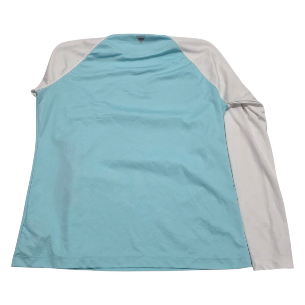 Playera Columbia Omnishade Sun Protection Azul/blanco