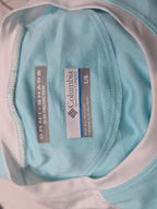 Playera Columbia Omnishade Sun Protection Azul/blanco