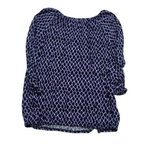 Blusa Michael Kors Morada De Mujer Grande Manga 3/4 (