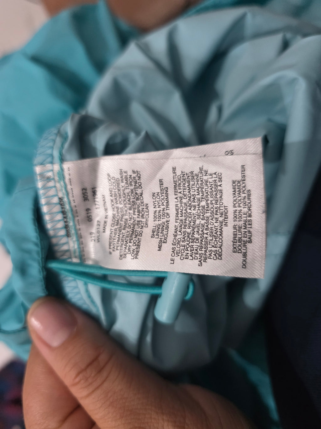 Impermeable Columbia Azul De Mujer Talla Grande