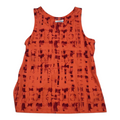 Playera Sin Mangas Columbia Omnishade Naranja Mujer Grande